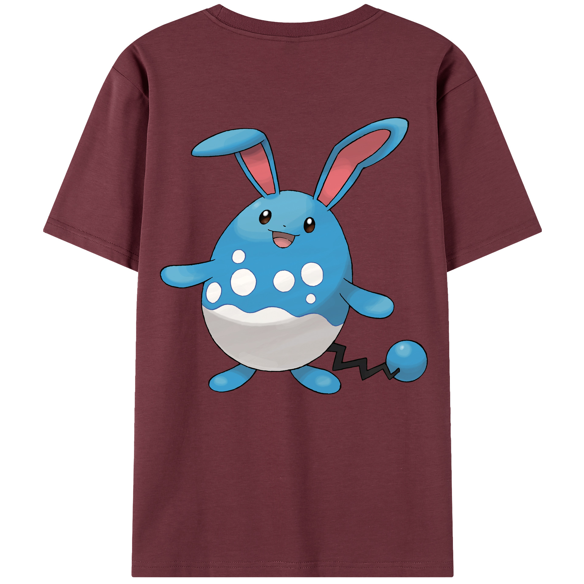 （画像用） ポケットモンスター Pokémon 綿100％半袖Tシャツ（背面プリント）